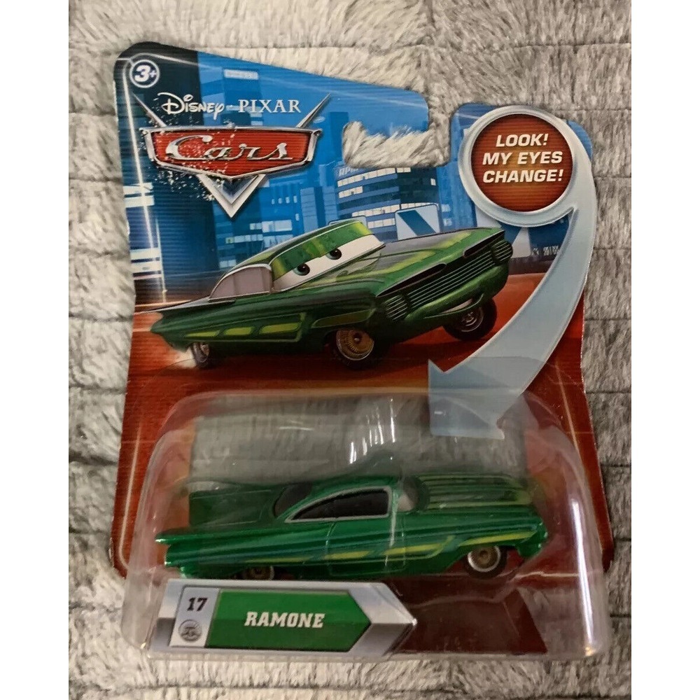 Disney Pixar Cars Ramone Diecast Car Look My Eyes Change!‎ Green Collectible